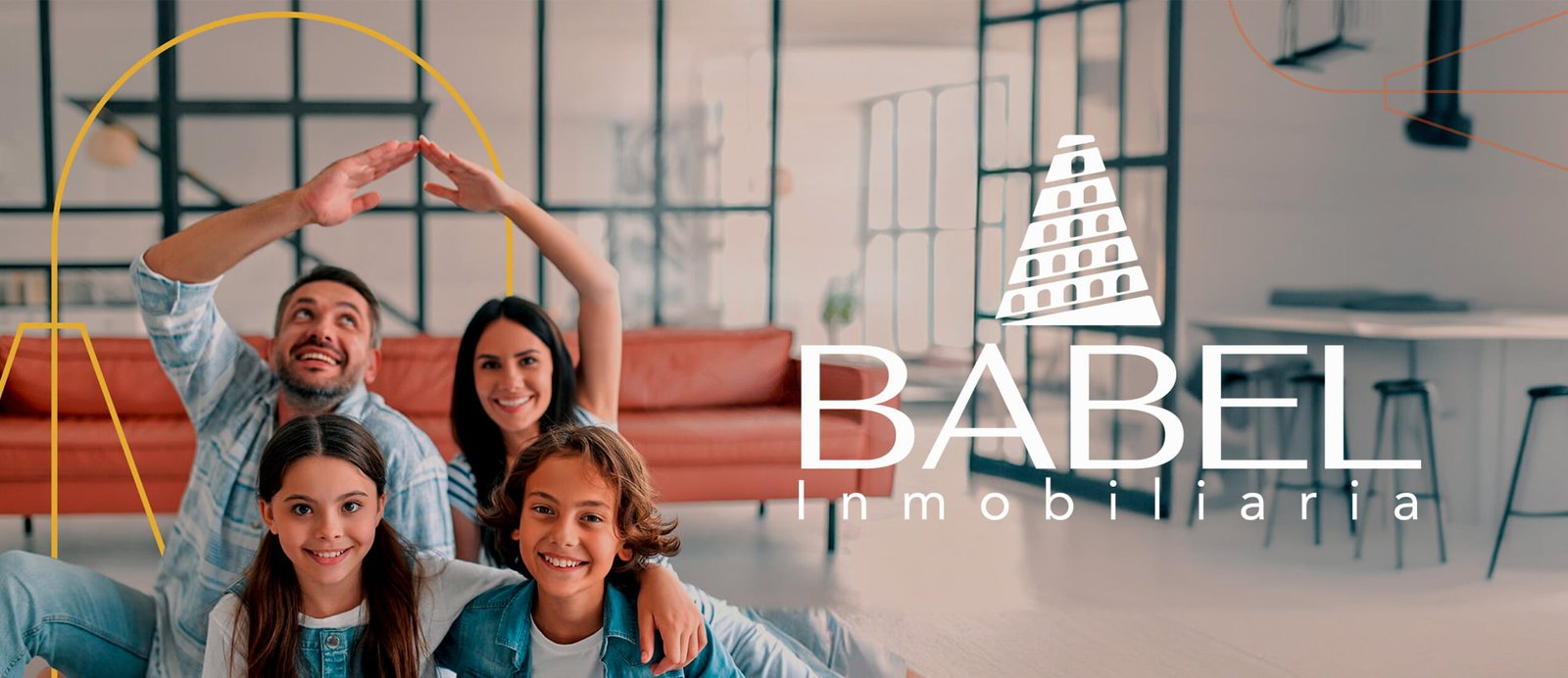 Diseño web moderno de Babel Inmobiliaria Mejora de la experiencia del usuario